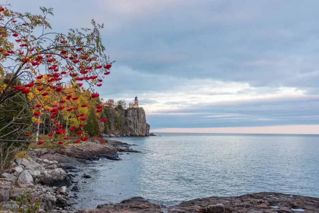 Autumn colour on Minnesota's North Shore
